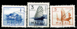 Macau, 1951, # 363/5, Used - Gebruikt