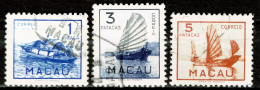 Macau, 1951, # 363/5, Used - Oblitérés