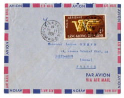 TB 4746 - 195? - LSC -  Lettre De M. René HANIN à SAIGON ( Viet - Nam ) Pour M. Lucien GRAND à SAINT - MAUR ( France ) - Vietnam