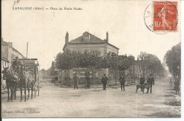 03-lapalisse-place Du Poids Publics,diligence,animé - Lapalisse