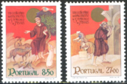 125787 MNH PORTUGAL 1982 800 ANIVERSARIO DEL NACIMIENTO DE SAN FRANCISCO DE ASIS - Otros & Sin Clasificación