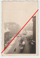 7722 PHOTO PHOTOGRAPHIE 6x9 NUREMBERG NURNBERG WW2 KONIGSTRASS GRAND HOTEL - NAZI FLAG ON LEFT - Europe