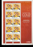 BEIJING 2008 OLYMPIC GAMES AUSTRALIA GOLD MEDAL ATHLETICS MALCOM PAGE NATHAN WILMOT SAILING MEN'S 470 - Sommer 2008: Peking