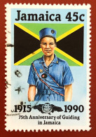 Jamaica - 75th Anniversary Of The Girl Guides Of Jamaica - 1990 - Jamaique (1962-...)