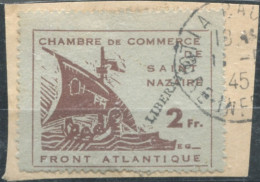 France, Guerre N°9b (surcharge LIBERATION) Oblitéré - Cote 240€ - (F807) - Guerre (timbres De)