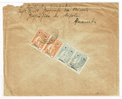 Angola, 1922, # 200, 204, Para Lisboa - Angola