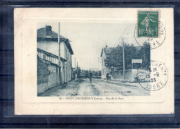 38. Pont De Cheruy. Rue De La Gare - Pont-de-Chéruy