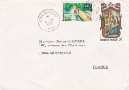 TOGO --1975--lettre De LOME-AEROPORT  Pour  MARSEILLE-13 (France).......timbres...cachets - Togo (1960-...)