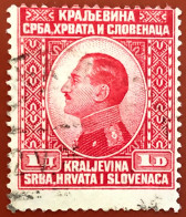 Kingdom Of Serbs, Croats And Slovenians - King Alexander - 1924 - Gebraucht
