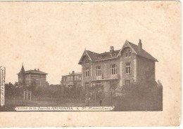 SINT MARIABURG VILLAS DE LA SOC.  ANTVERPIA  à  St. Mariaburg Ca 1902 Geen Lijnen1165 /d1 - Brasschaat