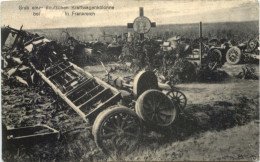 Grab Einer Deutschen Kraftwagenkolonne - Feldpost - War Cemeteries