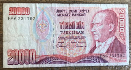 Turquía 20.000 Liras - Turquie