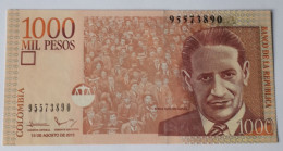 COLOMBIA - 1.000 PESOS - P 456 (2015) - UNC - BANKNOTES - PAPER MONEY - CARTAMONETA - - Colombia