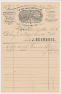 Nota Sneek 1886 - Fabriek Van Zeemleder - Pays-Bas