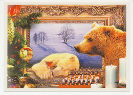 Postal Stationery Russia 2000 Chess - Polar Bear - Bear - Non Classificati