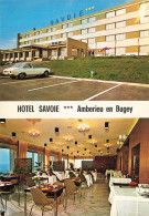 Ambérieu En Bugey * Cp 2 Vues , Hôtel SAVOIE , Route Savoie Paris - Zonder Classificatie