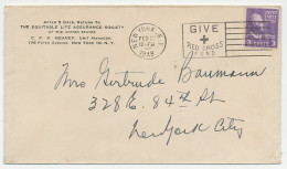 Cover / Postmark USA 1948 Red Cross - Give - Red Cross