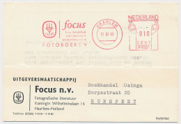 Meter Card Netherlands 1965 Focus - Photo Magazine - Haarlem - Photographie