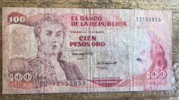 Colombia 100 Pesos Oro 1985 - Kolumbien