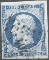 France, N°14Ah, Variété POSTF.S - Position à Identifier - (F819) - 1853-1860 Napoléon III