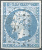 France, N°14Ah, Variété POSTF.S - Position à Identifier - (F826) - 1853-1860 Napoleon III