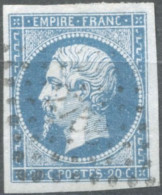 France, N°14Ah, Variété POSTF.S - Position à Identifier - (F829) - 1853-1860 Napoléon III.