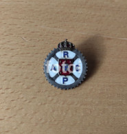 1910s REAL AUTOMOVEL CLUBE DE PORTUGAL ACP ENAMEL BADGE PIN - Otros & Sin Clasificación