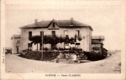 Duerne Canton De Saint-Symphorien-sur-Coise Hôtel Clairon Hotel Commerce Rhône 69850 Cpa Tardive Ecrite Au Dos TB.Etat - Sonstige & Ohne Zuordnung