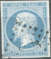 France, N°14Ah, Variété POSTF.S - Position à Identifier - (F836) - 1853-1860 Napoleone III