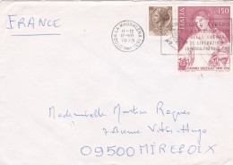 Italie -1978--lettre LA MADDALENA   Destinée à MIREPOIX--09 (France)... Timbres Sur Lettre.... Cachet - 1971-80: Poststempel