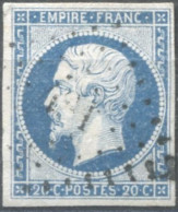 France, N°14Ah, Variété POSTF.S - Position à Identifier - (F841) - 1853-1860 Napoléon III