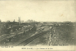 77  MITRY - LES TRAVAUX DE LA GARE (ref 4115) - Mitry Mory