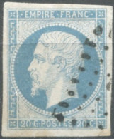 France, N°14Ah, Variété POSTF.S - Position à Identifier - (F849) - 1853-1860 Napoléon III.