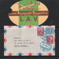 VENEZUELA - 1946- AIRMAIL COVER TO SWITZERLAND  - Venezuela