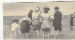 TRAIN DE PLAISIR - Un Dimanche à La Mer  En 1900 ... - Scherenschnitt - Silhouette