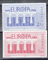 Schweden 1984 - Europa CEPT, Мi-Nr. 1270/71, MNH** - Ongebruikt