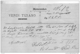 1908 CRESPINO VEDI TIZIANO - Italie