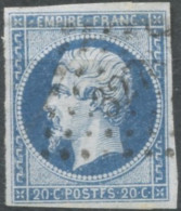France, N°14Ah, Variété POSTF.S - Position à Identifier - (F854) - 1853-1860 Napoléon III