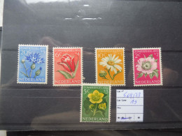 Pays Bas Nederland Holland Mh Neuf * Plakken 569/573 Perfect Parfait Fleurs Bloemen Flowers - Unused Stamps