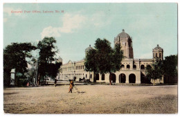 General Post Office - Lahore - édit. Non Identifié 16 + Verso - Pakistan