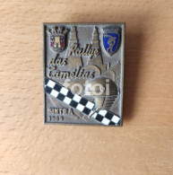 1969 SINTRA RALLYE RALLY RALI DAS CAMELIAS PORTUGAL CAR RACING PLACA ENAMEL MEDAL BADGE - Rally