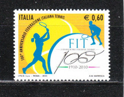 Italia   -   2010. Federazione  Italiana Tennis  FIT. MNH - Tenis