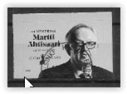 Finlande 2024 Timbre Oblitéré Marti Ahtisaari - Used Stamps