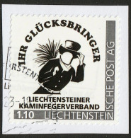 Liechtenstein 2023: Ausgabe Der FL POST AG "IHR GLÜCKSBRINGER" Vom KAMINFEGERVERBAND Mit ⊙ Von 2023 - Varietà