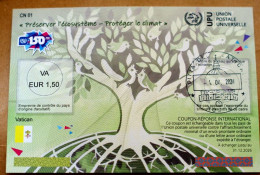 VATICAN 2024, THE NEW COUPON REPONSE INTERNATIONAL, 150 ANNI UPU, CANCELLED - Neufs