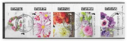 Finlande 2024 Série Oblitérée Fleurs - Used Stamps