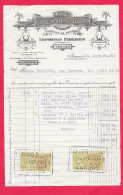 TOURS-37, Facture Maison Victor-Jouet Fabrique De Meubles Voir Scannes 1922  13*20CM - Old Professions
