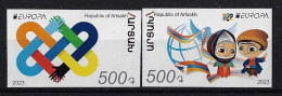 ARTSAKH REPUBLIC /NAGORNO KARABAKH / ARMENIA KARABAKH - EUROPA 2023 -"PEACE"- SERIE De 2 V.- N - IMPERFORATED - 2023