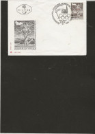 AUTRICHE - LETTRE AFFRANCHIE N°1222 -COURSE OLYMPIQUE AU FLAMBEAU - ANNEE 1972 - FDC