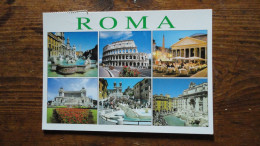 Italie , Roma , Multi-vues "" Beau Timbre "" - Tarjetas Panorámicas